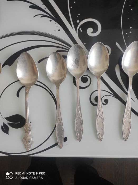 Мельхиоровые приборы