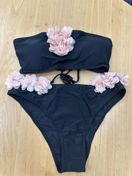 Дамски бански с 3D цветя