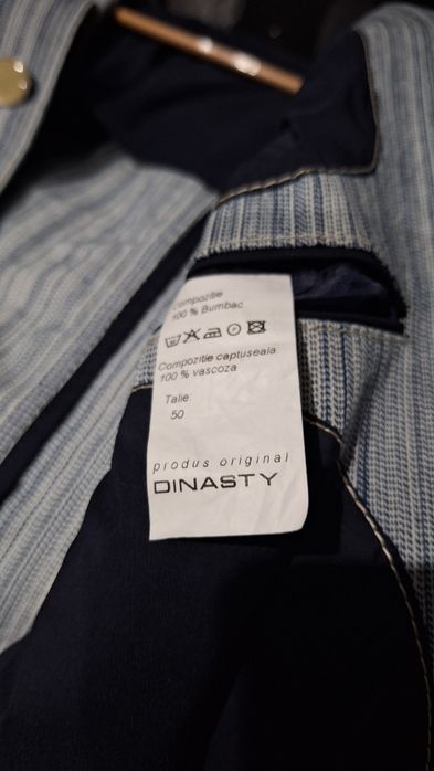 Vând sacou bărbați, Dinasty, mărimea 50