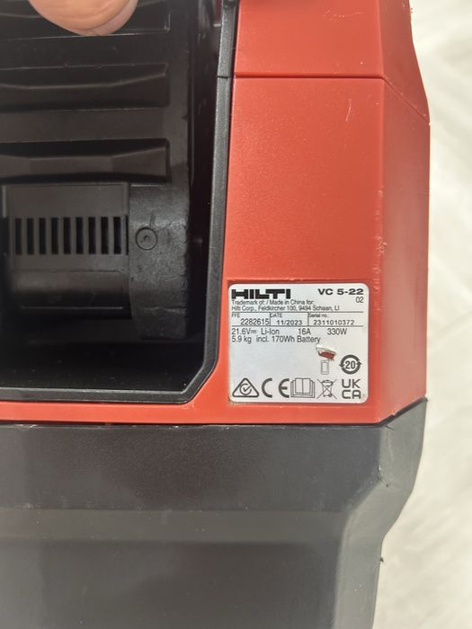 Hilti VC 5-22 aspirator Nuron