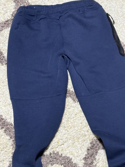 Штаны Tech fleece темно синие