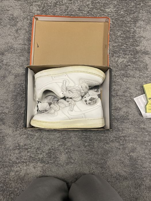 Nike Air Force 1 With Rope Laces
