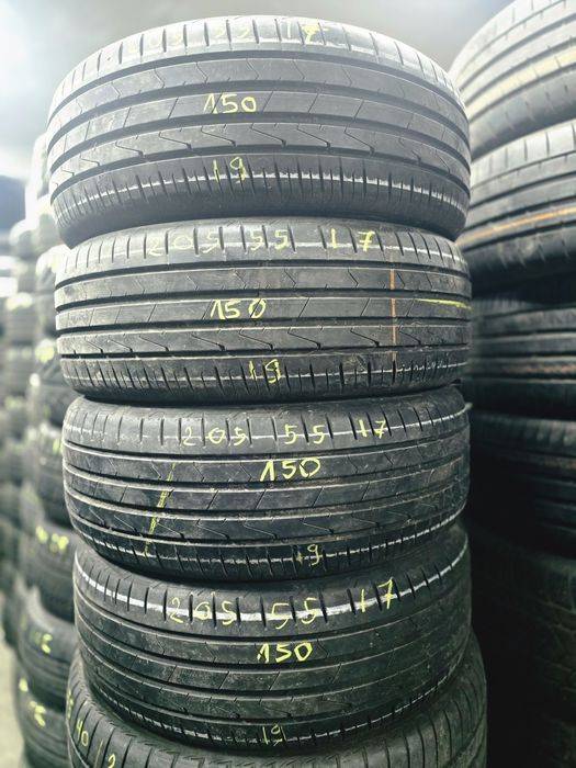 4x 205/55/17 VARA HANKOOK 2019 Stare excelentă