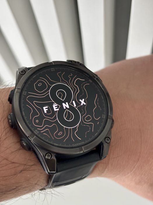 Smartwatch Garmin fenix 8, 47mm, AMOLED