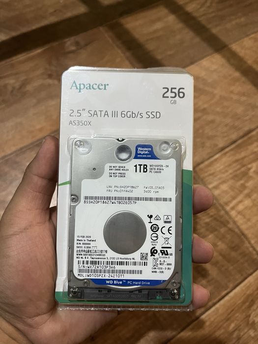 Жесткий диск HDD 1TB WD Blue 2.5