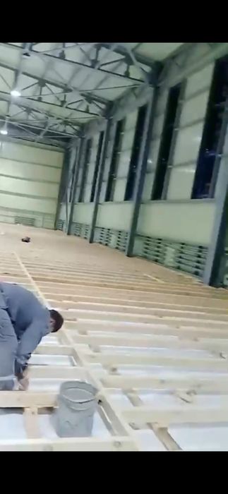 Шлифовка паркета