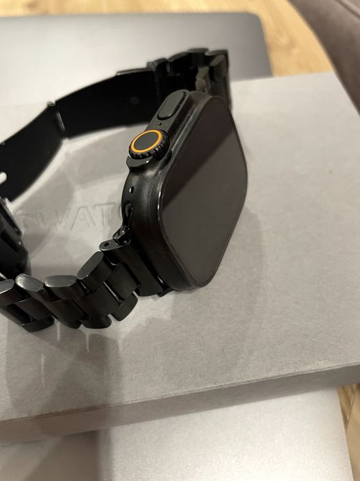 Apple Watch - Ultra 3 49mm Black Titanium Cellular 64GB: 100% батерия, в гаранция до края на 2027