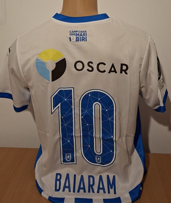 Tricou Universitatea Craiova Baiaram Ștefan Conference League colecție