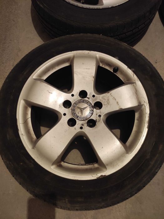 Лети джанти 16 Mercedes Е класа W211 Audi Volkswagen Skoda с летни гуми 205 55 16