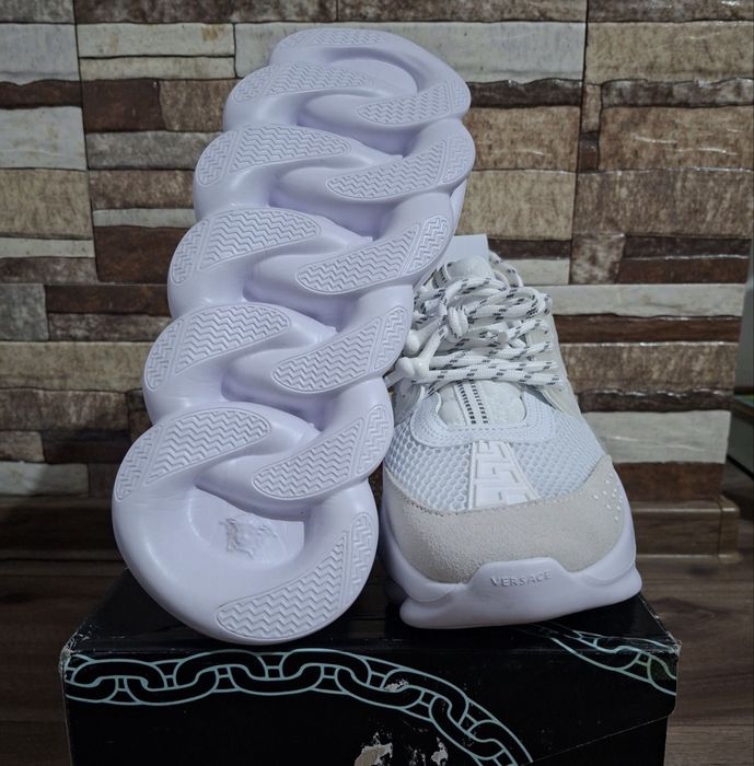 *PREMIUM* Versace Chain Reaction White