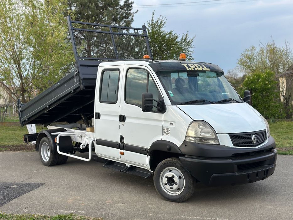 Renault Mascott 3.0 dCi 120 CP, an 2006, 7 locuri, basculabilă