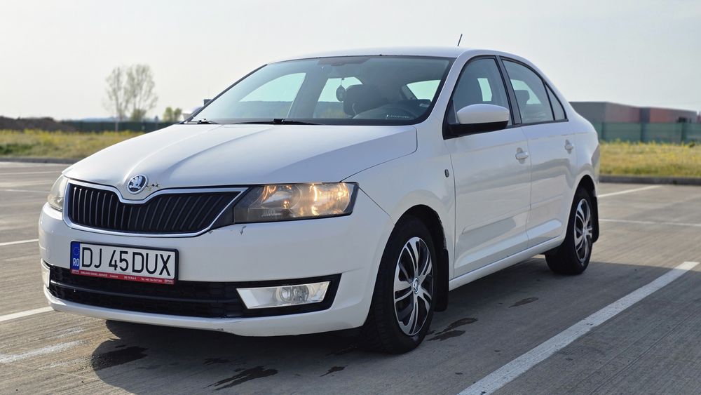 Skoda Rapid 1.6 TDI 105 CP 2014 consum foarte mic!
