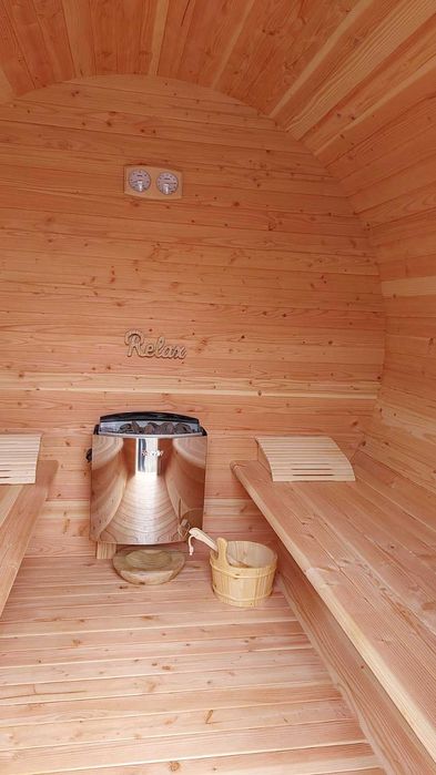 Сауна барел, градинска сауна, сауна тип бъчва ,финландска сауна