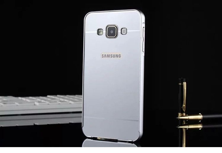 Husa / Bumper aluminiu + spate Acril Samsung Galaxy A5 2016, J1 2016