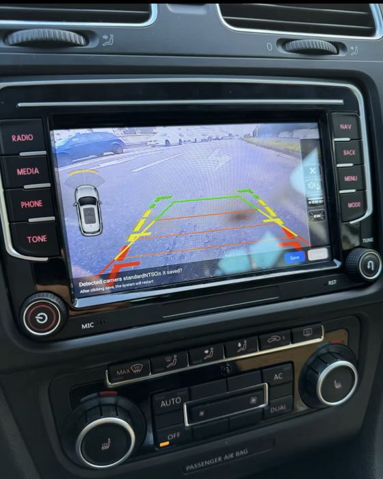 Navigatie Carplay fara fir Bluetooth Volkswagen VW Skoda +camera spate