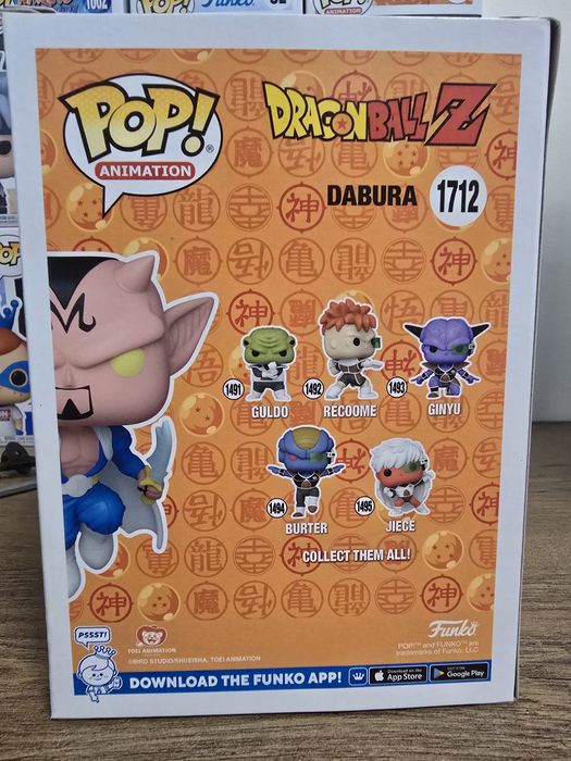 Funko Pop Anime Dabura Dragon Ball Z 1712
