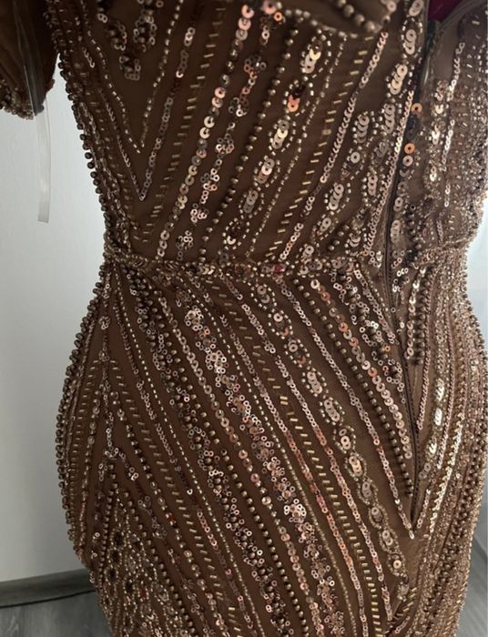 rochie cu paiete