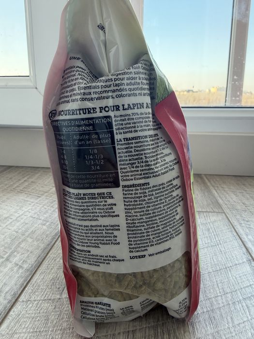 Oxbow корм для кроликов