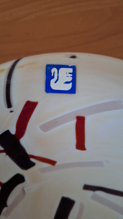 Порцелан, ваза и чиния, комплект, високо качество