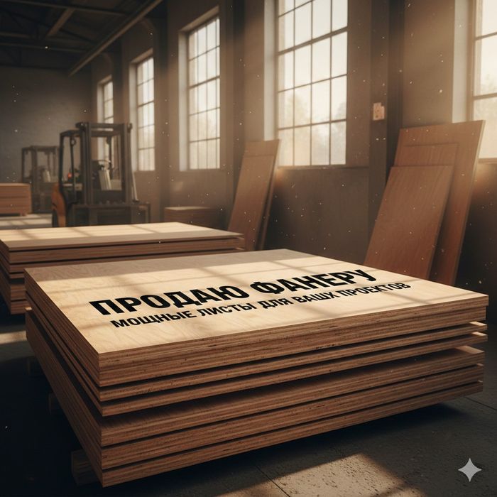 Фанера все сорта в наличии