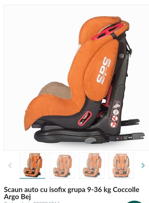 Scaun Auto cu isofix copii