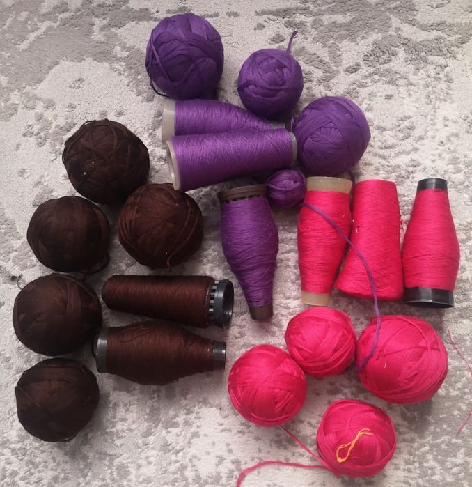 Пряжа шерстяная.