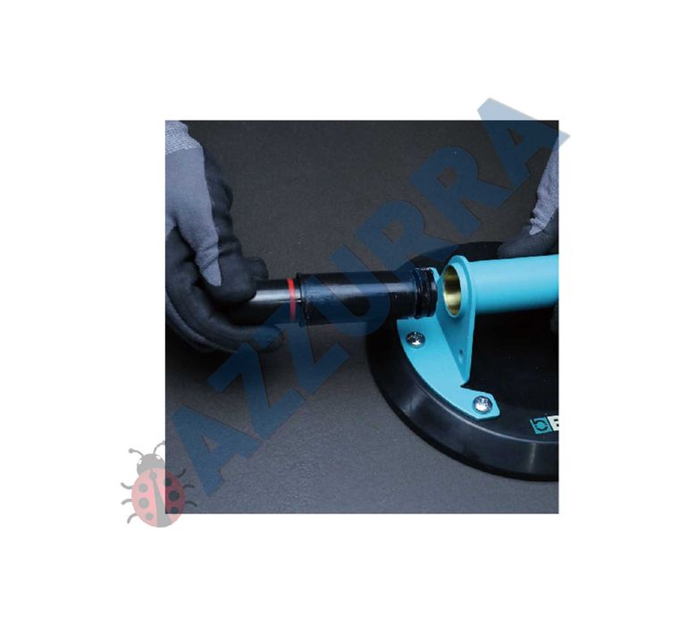 Sistem de fixare si ajustare cu 2 ventuze cu vaccum pt. placi ceramice