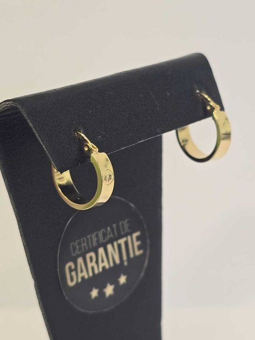 Cercei aur 14 K, 1.70 gr. (ECA 39 / b18054.11) – Garantie 2 ani