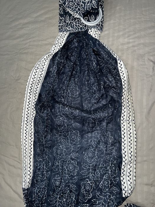 Слинг с кольцами переноска для ребёнка