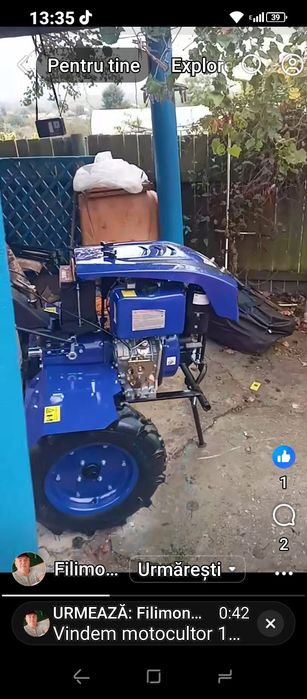 Motocultor diesel 14 cp