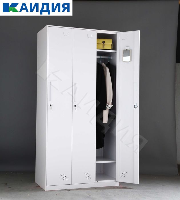 Kiyim saqlash uchun metall shkaf | Шкаф для хранения одежды