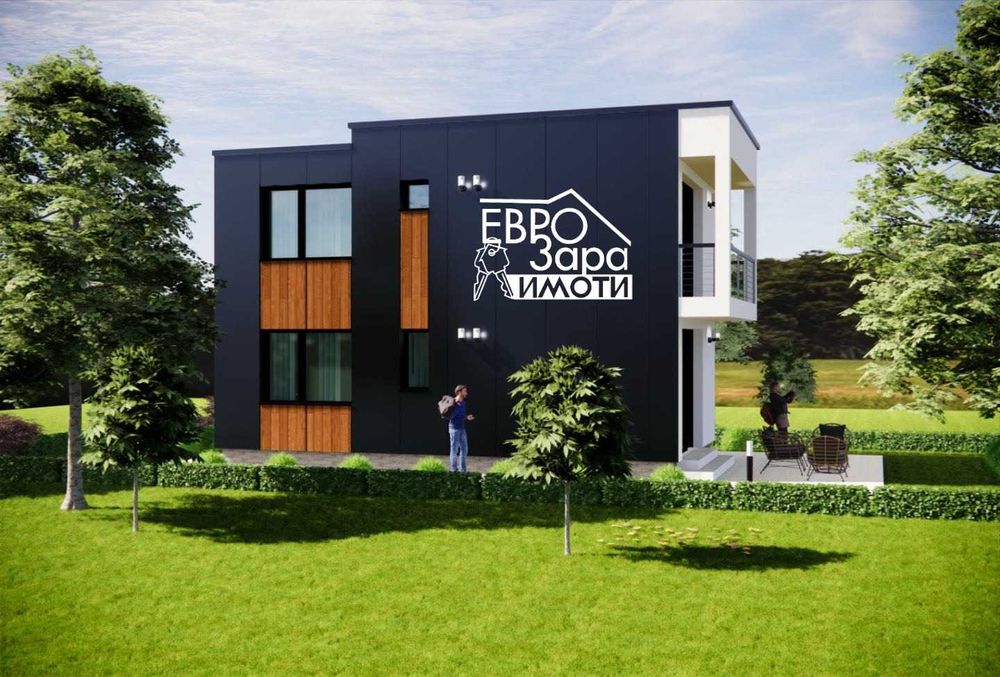 Двуетажни къщи за продажба в село Малка Верея