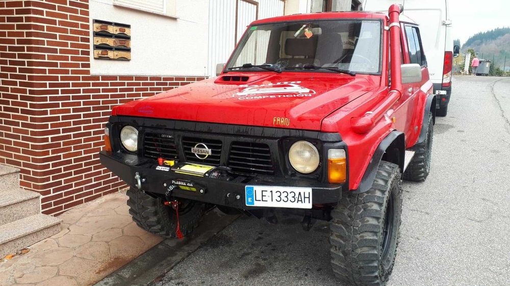 Bara Fata cu suport de troliu Nissan Patrol Y60 Noua