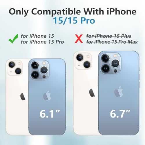 Нов 15W Батерия Кейс 7000mAh за iPhone 15/15 Pro Айфон заряден калъф