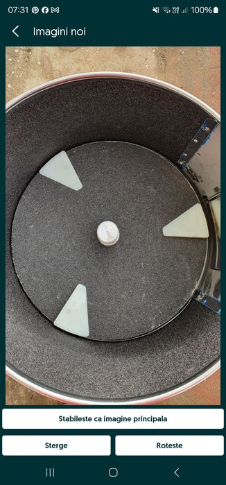 REDUCERE Masina electrica curatat cartof retea apa 15KG TRANSPORT INCL