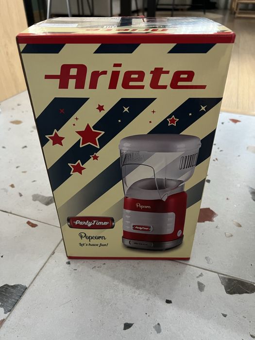 Уред за пуканки ARIETE 2956 ЧЕРВЕН, 1100 W