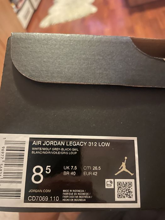 Nike Air Jordan Legacy 23 low 42 Eu