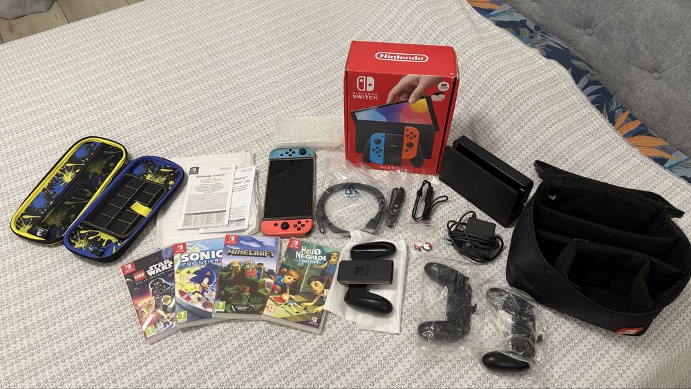Nintendo switch + екстри