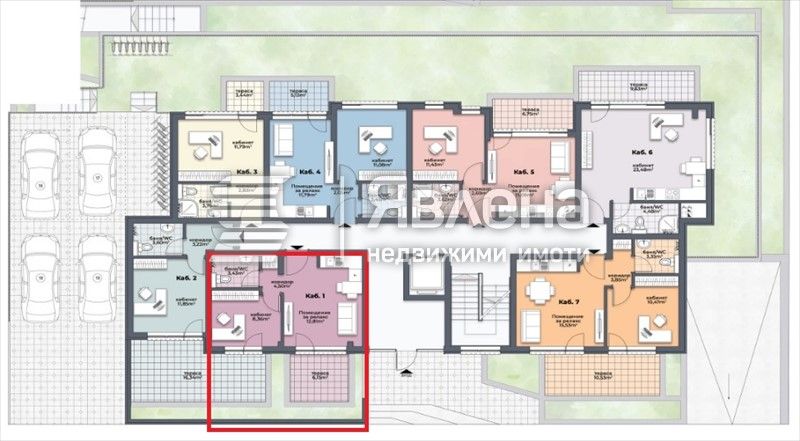Продава се Двустаен апартамент в Варна, Аспарухово - 57 кв.м за 2088 €/кв.м - Снимка #1