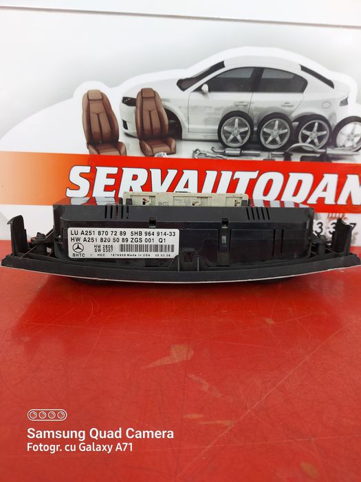 panou comanda ac mercedes-benz ml (2006-2011) [w164] 3.0 motorina 2010