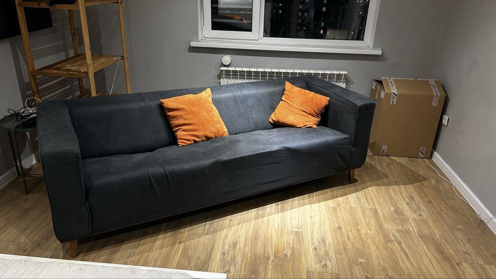 Диван серый 230х85