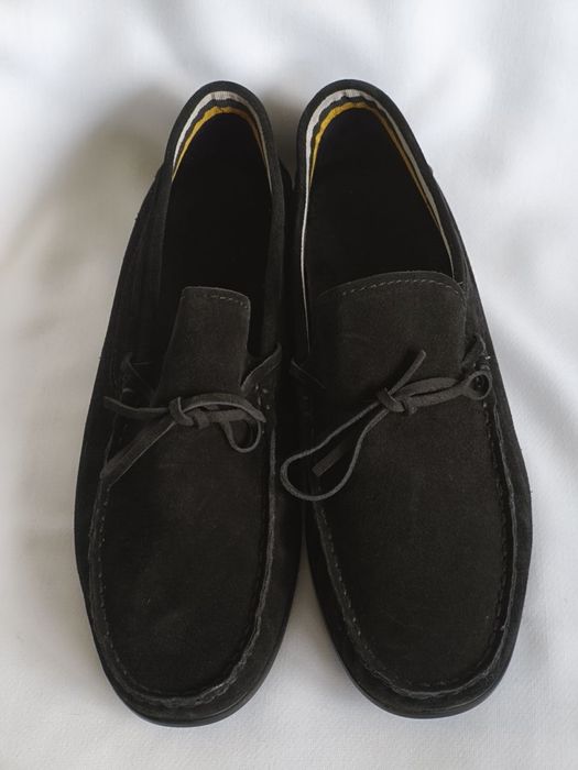 Мъжки мокасини, естествен велур, номер 45