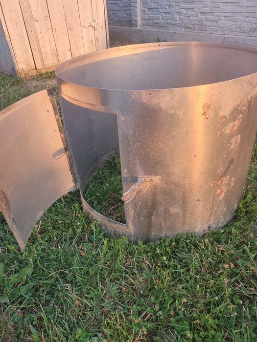 Tambur cu usa din inox