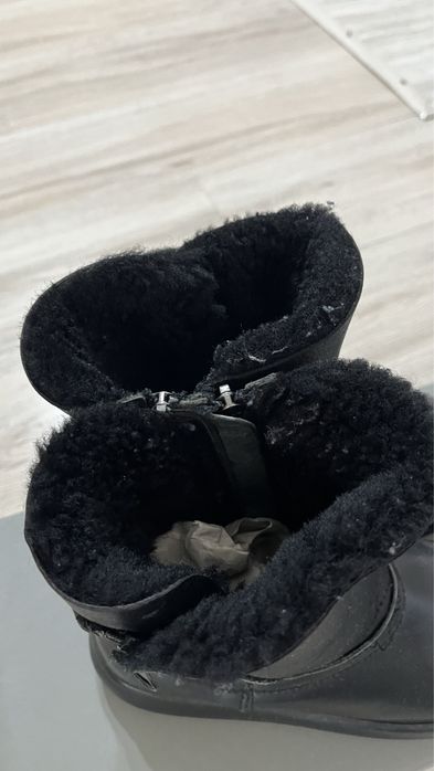Сапоги детские черные