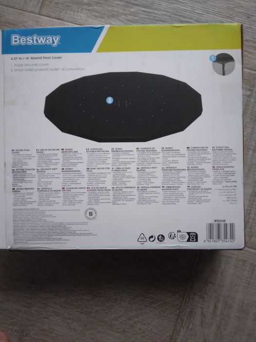 Prelata piscina rotunda diametru 4,27 m