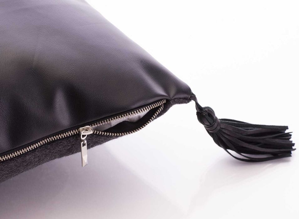 Perna decorativa Wool and Leather