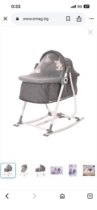 Легло бебе на lorreli