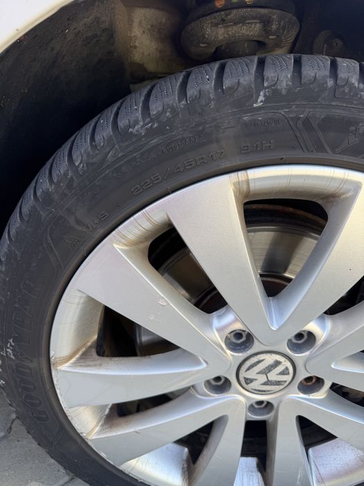 Jante r17 cu cauciucuri bridgestone  +cauciucuri de vara  toyo r18