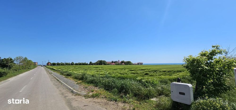 Costinesti , vedere frontala la mare , acces asfaltat, utilități