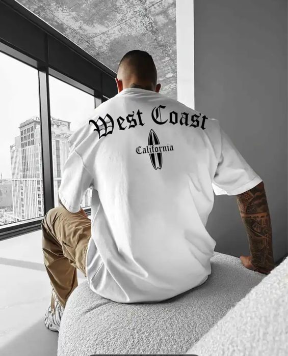 Мъжка тениска овързайз